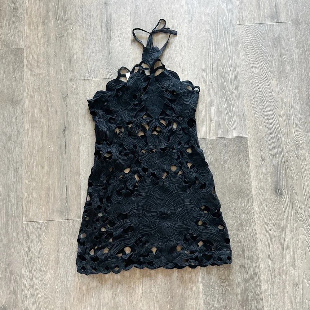 Rat & Boa Gazelle Mini Dress Black - Picture 3 of 8